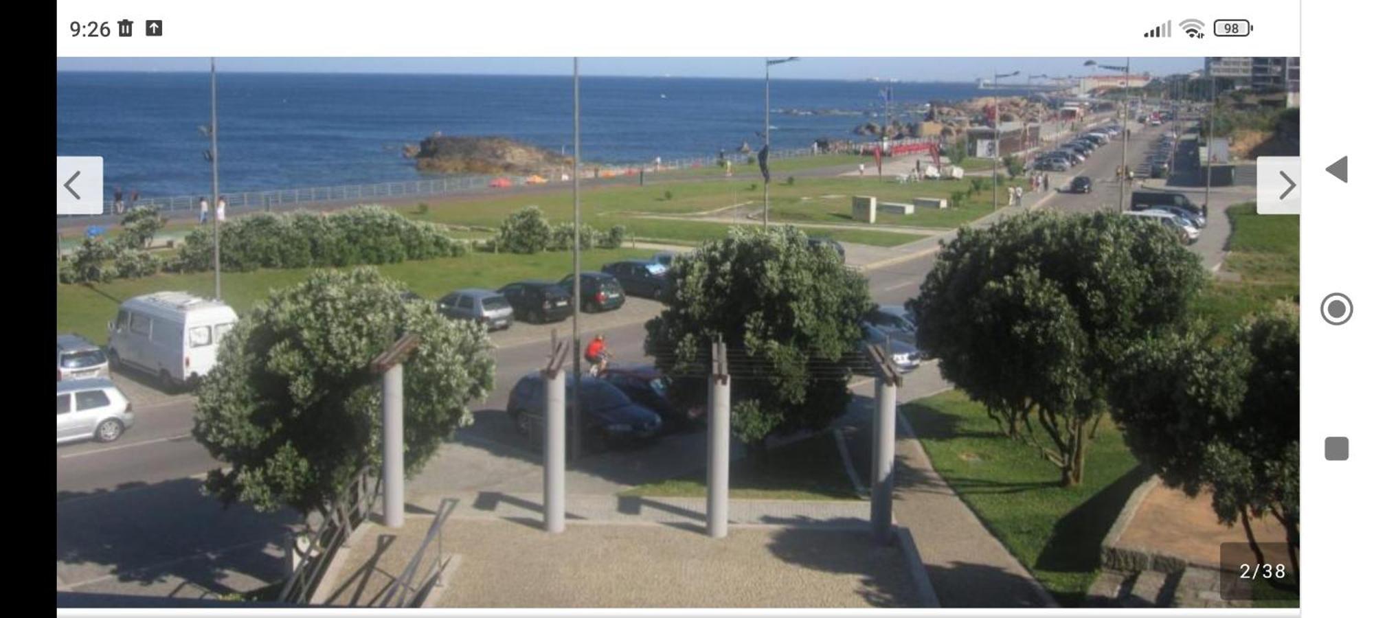 Oceanview Apartment On Beach Near Porto Vila Nova de Gaia Extérieur photo